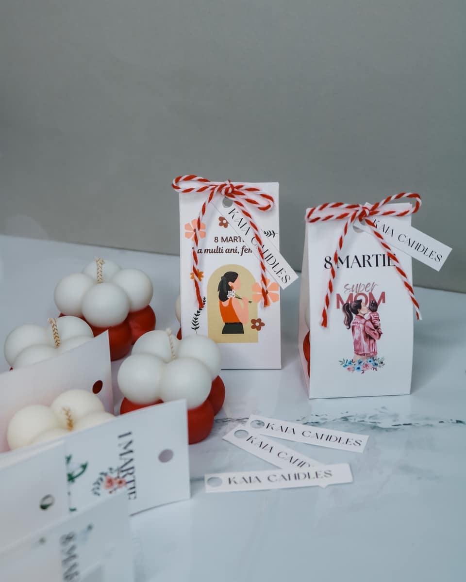 Mărțișor Mini Bubble Cartonat - imagine 8